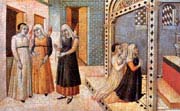 scenes from the legend of saint peter the martyr a miracle